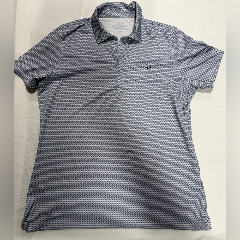Women’s Vineyard Vines Golf Tee Performance Polo- Medium